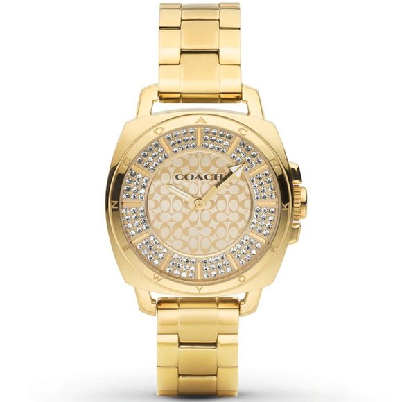 COACH Small Boyfriend Watch, 34mm - Gold - 14501994 - Picture 1 of 9